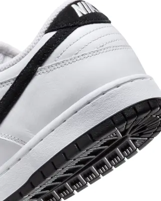 Nike SB Dunk Low White Black — photo 5
