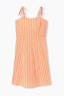 Robe courte rayée Femme — photo 1
