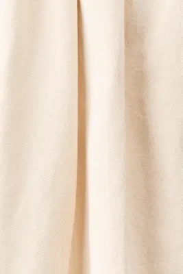 Pantalon Loose Fit en denim - Crème — photo 4