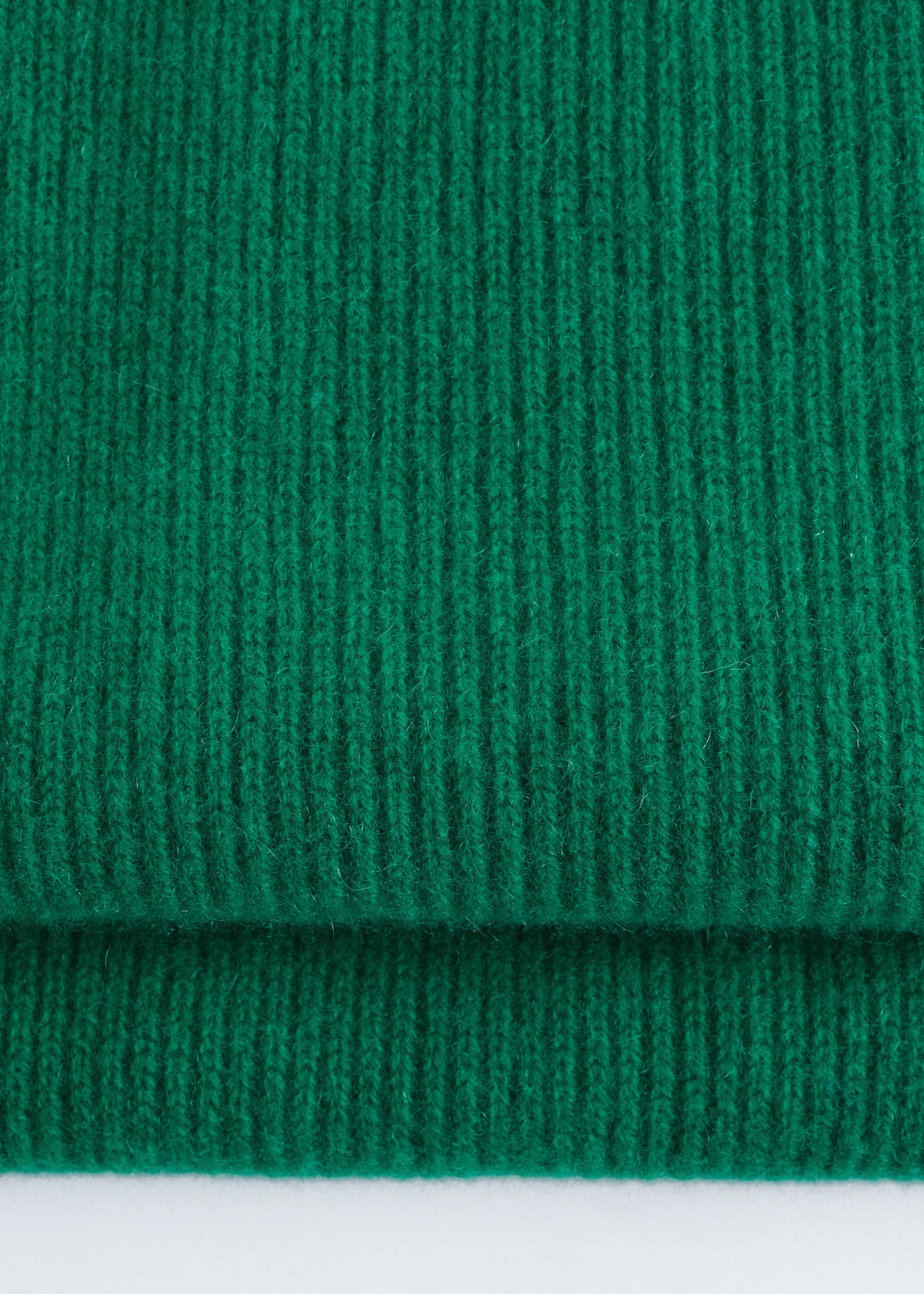 Écharpe tricotée en cachemire - Vert