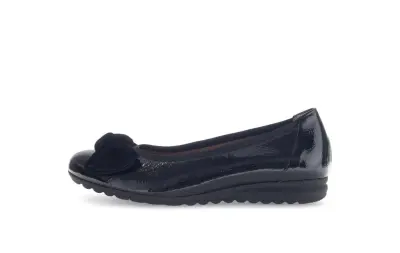 Ballerines Gabor 72.621.87 Noires - Lacets Grande Pointure Femme — photo 2