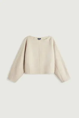 PULL HORA ÉCRU/GRIS — photo 5