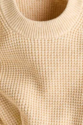 Pull Relaxed Fit - Jaune clair — photo 5