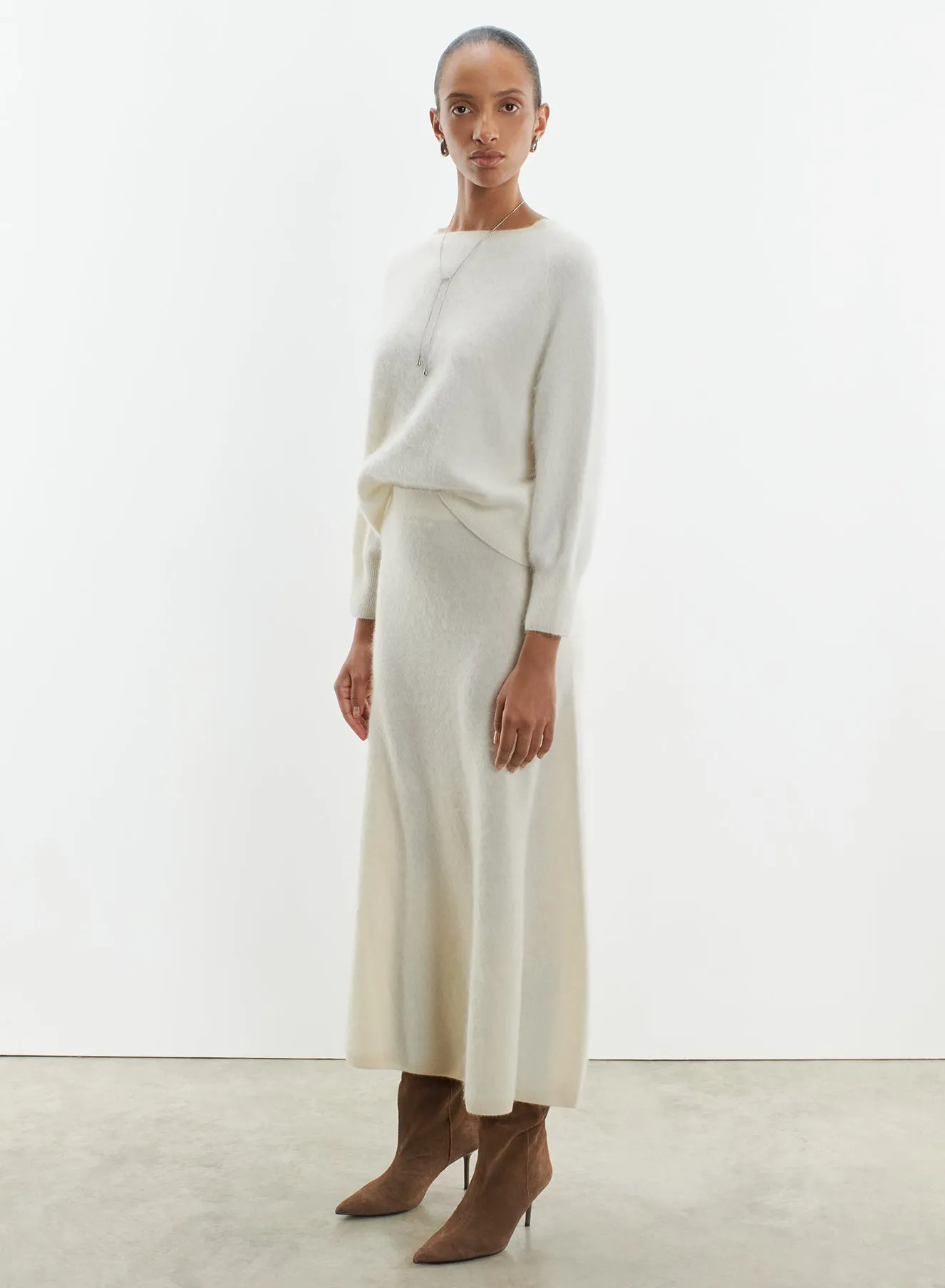 Pull en laine et cachemire