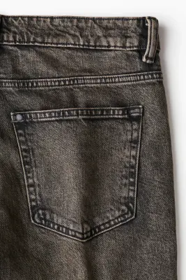 Straight Regular Jeans - Marron denim — photo 4
