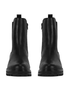 Bottines Remonte D2286-03 Noires - Lacets Grande Pointure Femme — photo 4