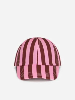 Casquette en coton lavé - Rouge/Rose — photo 2