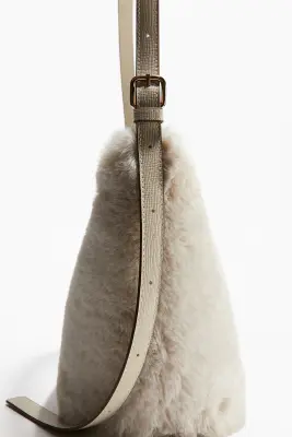 Sac crossbody - Beige clair — photo 2