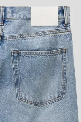 Relaxed Bootcut Jeans - Bleu denim — photo 5