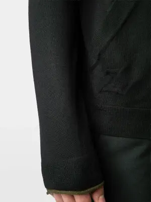 Cardigan Clash 100% Laine Mérinos — photo 4