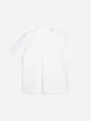 T-shirt décontracté 220 GSM - Blanc — photo 5
