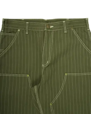 Double Knee Pants Dark Green — photo 2