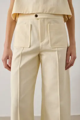 PANTALON HARRY ECRU — photo 4