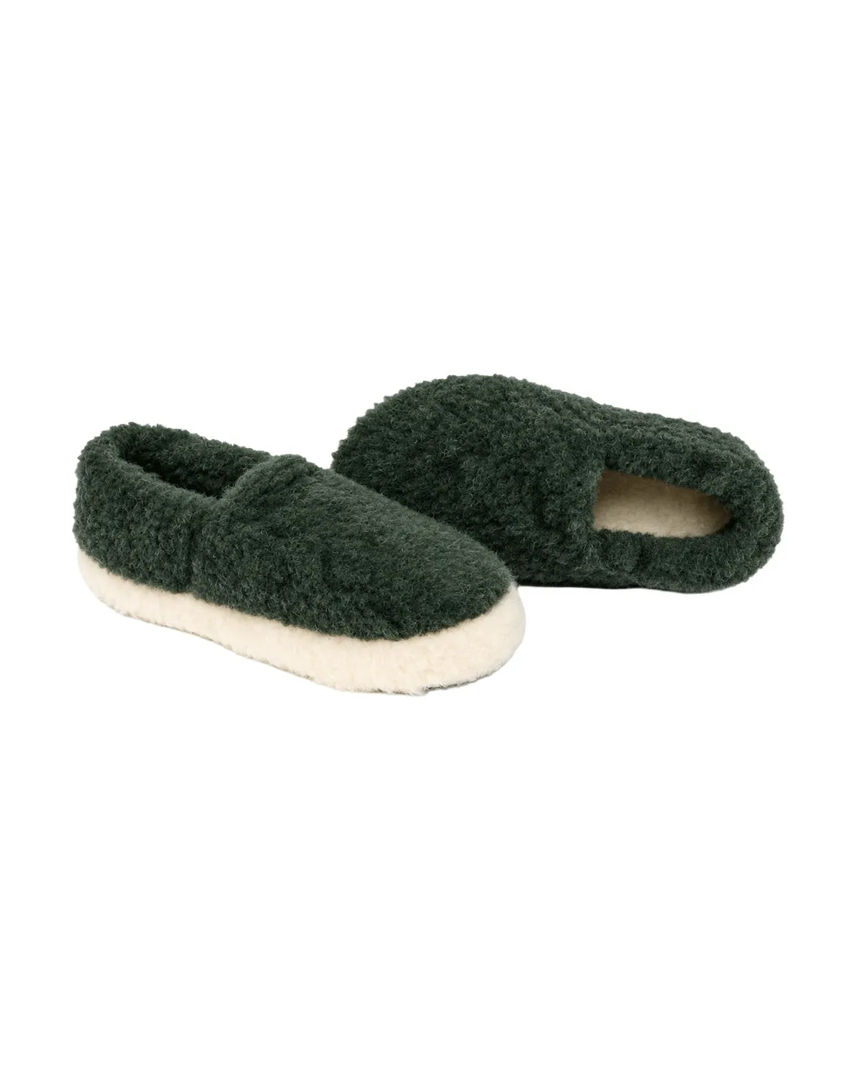 Chaussons Full vert foncé – Yoko