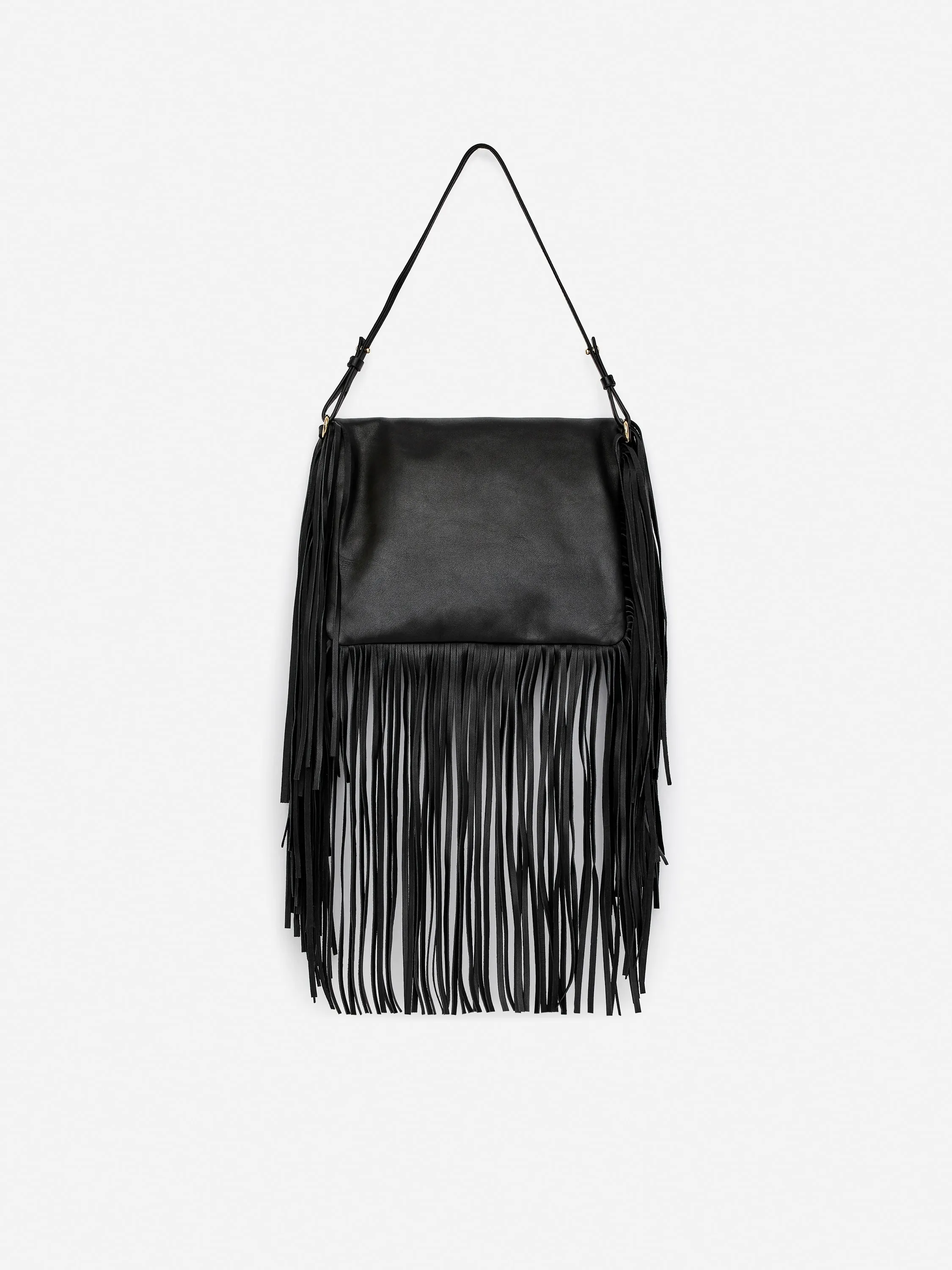 Sac à franges - Noir