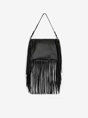Sac à franges - Noir — photo 1