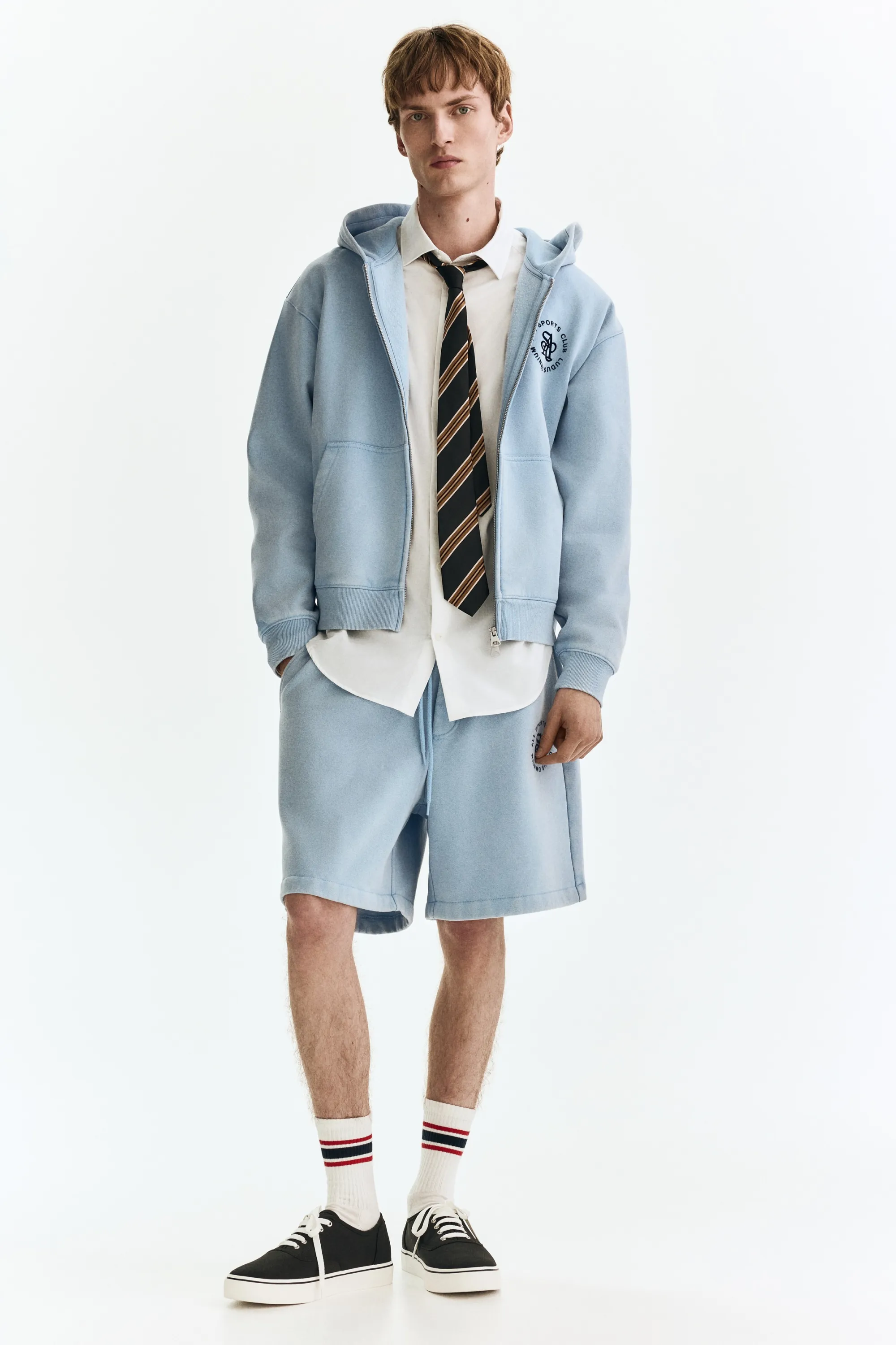 Short Relaxed Fit - Bleu clair/All Sports Club