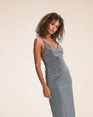 Robe longue Diaz silver – Karma Koma — photo 4