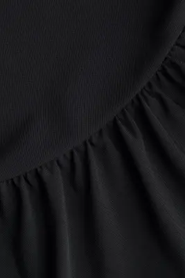 Body string à effet drapé - Noir — photo 2
