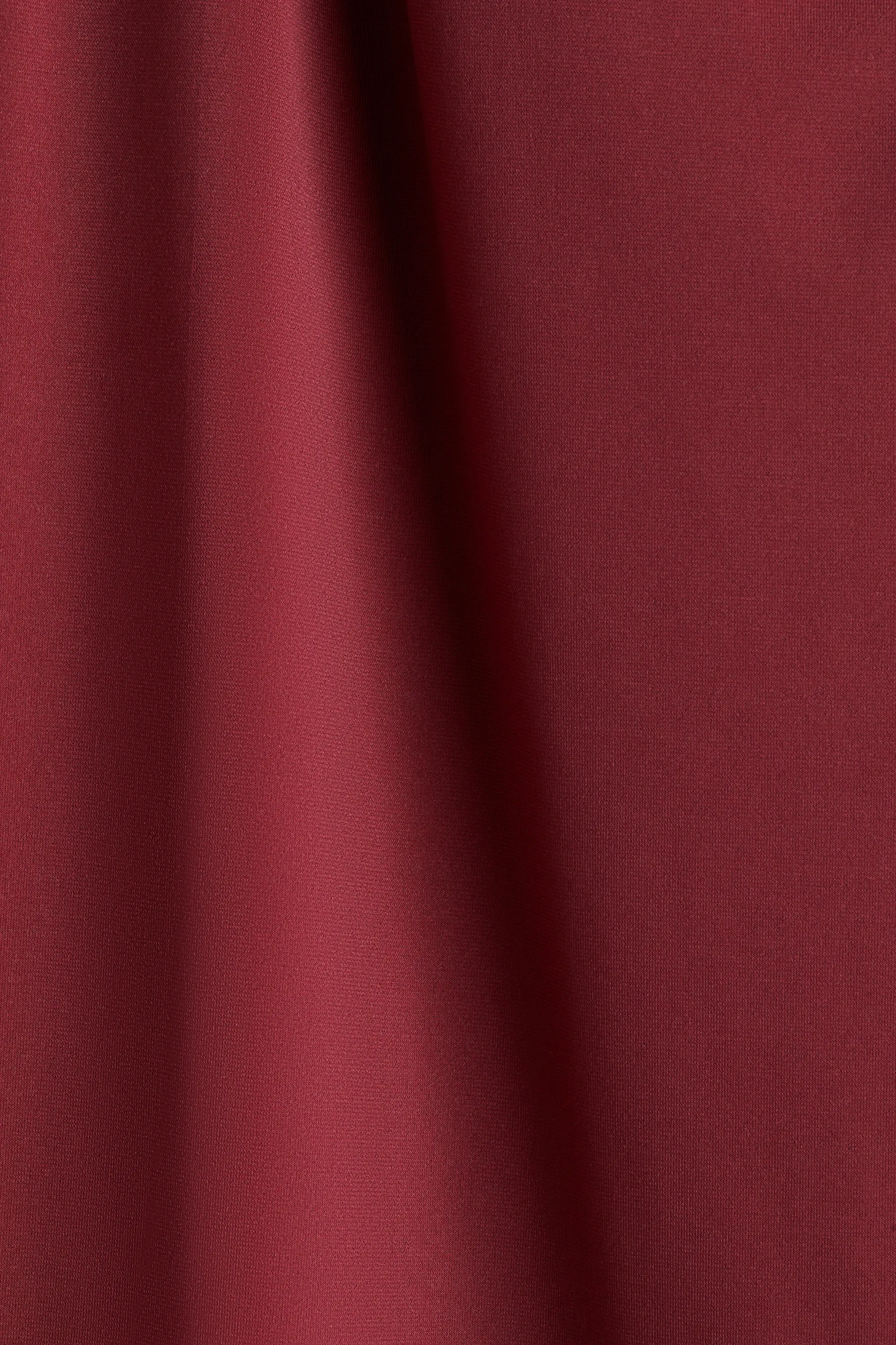 Robe asymétrique moulante - Bordeaux