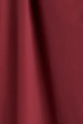 Robe asymétrique moulante - Bordeaux