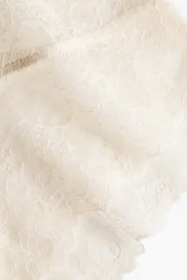 Lot de 2 culottes Hipster en dentelle - Crème — photo 3