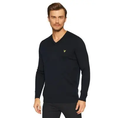 LYLE & SCOTT PULL COL V Marine — photo 1