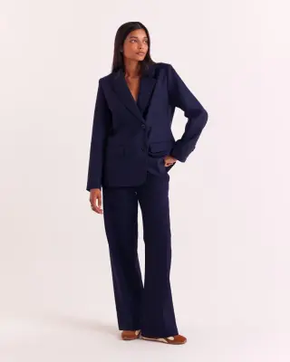Pantalon Simeon bleu encre — photo 5