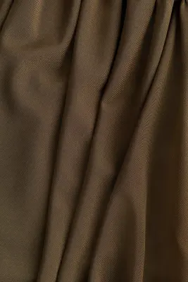Top à effet drapé avec bretelles fines - Vert olive — photo 5