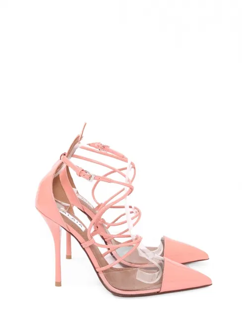Sandales à talon PUMP 110 rose fraise FALL 2022 Prix boutique 1200€ Taille 37,5