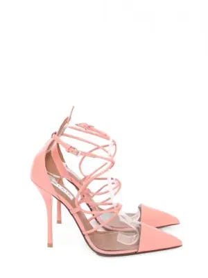 Sandales à talon PUMP 110 rose fraise FALL 2022 Prix boutique 1200€ Taille 37,5 — photo 1