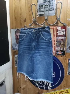 Short en jean effiloché — photo 1