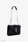 Sac enveloppe medium cuir matelasse grain de poudre