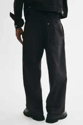 Baggy Jeans - Noir denim — photo 4