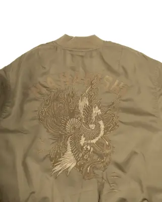 Fire Phoenix Flight Jacket Olive — photo 5