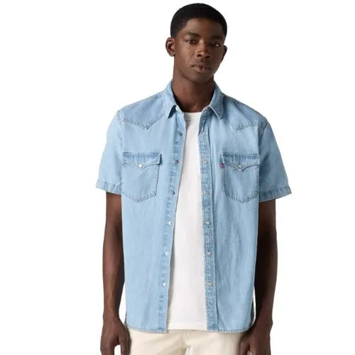 LEVIS CHEMISE CLASSIC WESTERN Bleu ciel