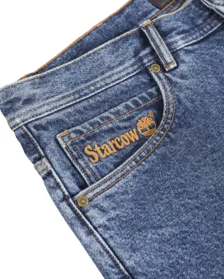 x Starcow Denim Loose Fit Pant True Blue 14oz — photo 4