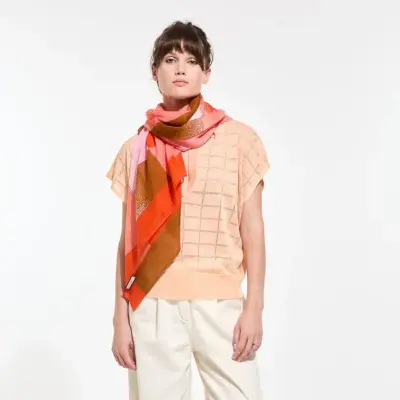 Foulard Nuance orange - Ma Poésie — photo 2