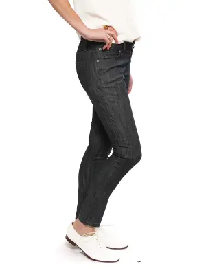 Jean slim gris foncé chiné Prix boutique 160€ Taille XS — photo 3