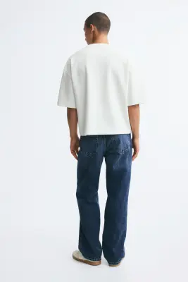Relaxed Jeans - Bleu denim foncé — photo 3