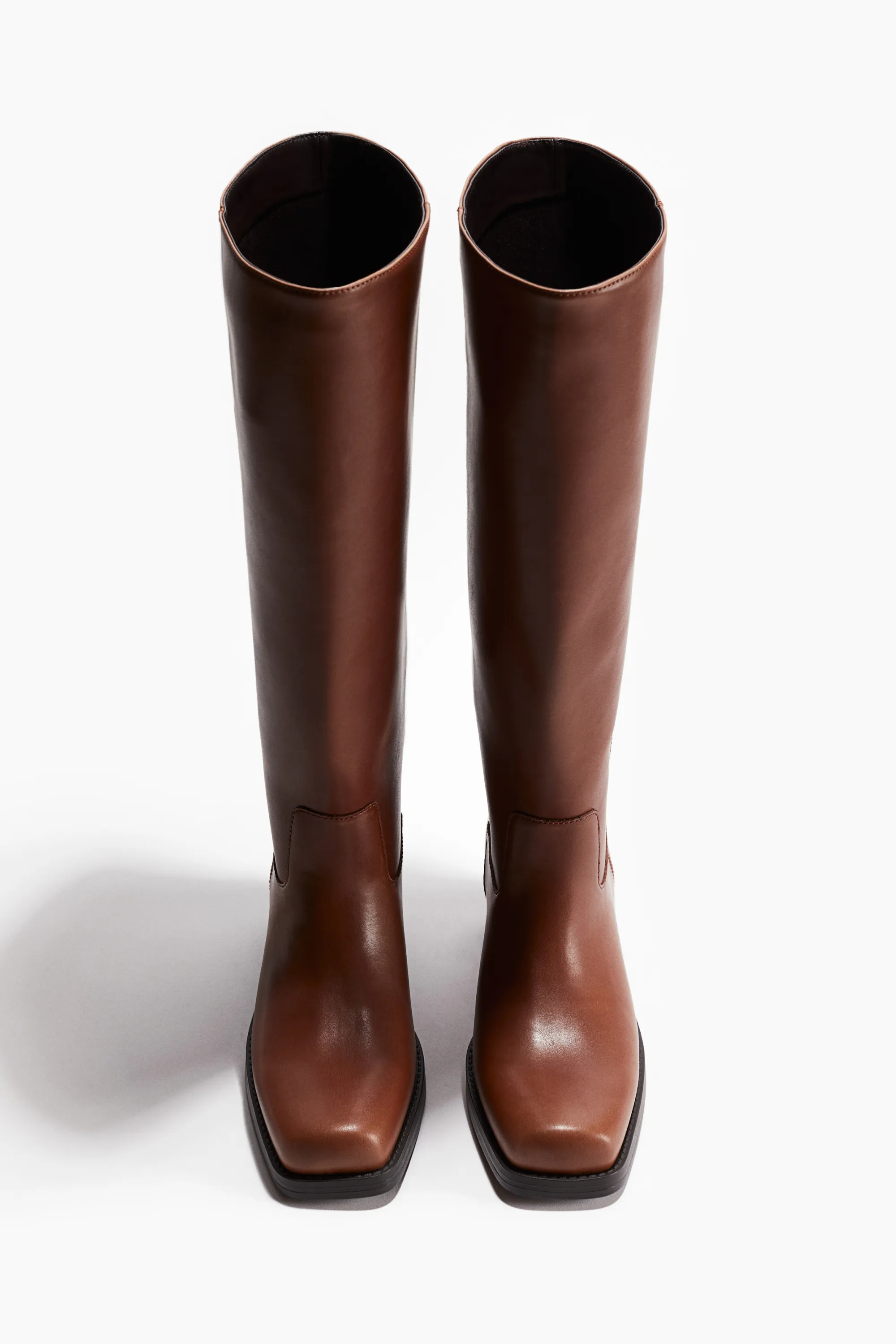 Bottes de style motard - Marron
