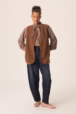 Veste maille Gwendi Bois — photo 3