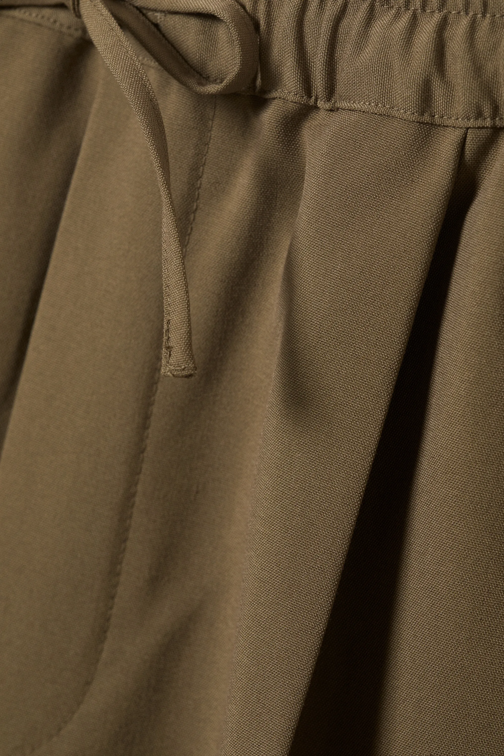 Pantalon de costume oversize - Beige