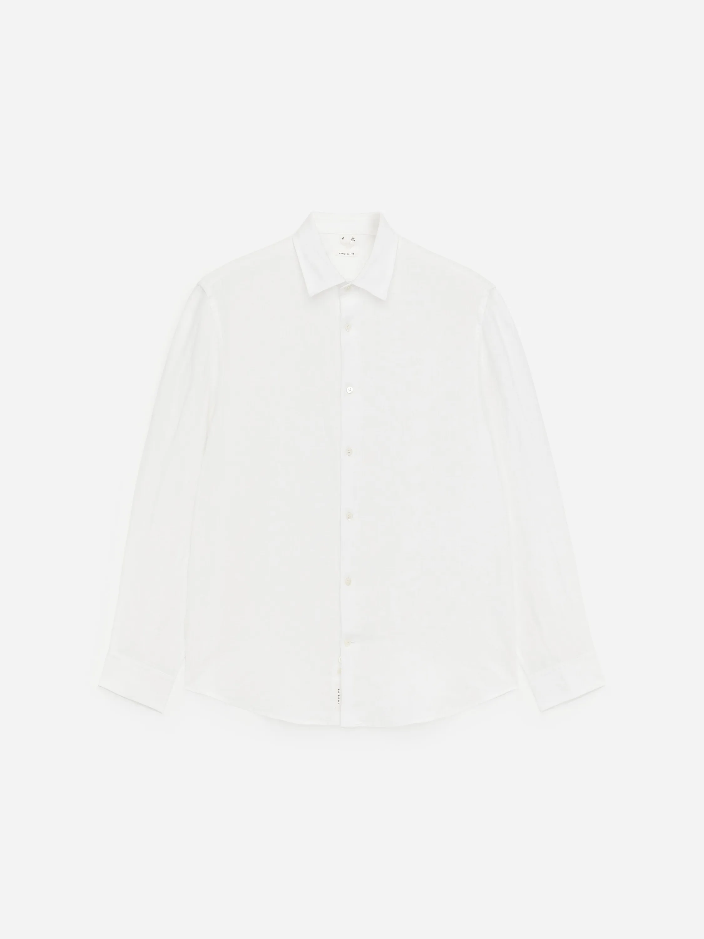 Chemise en lin classique - Blanc