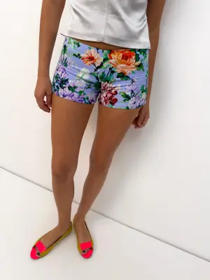 Flowers Mini Shorts — photo 1