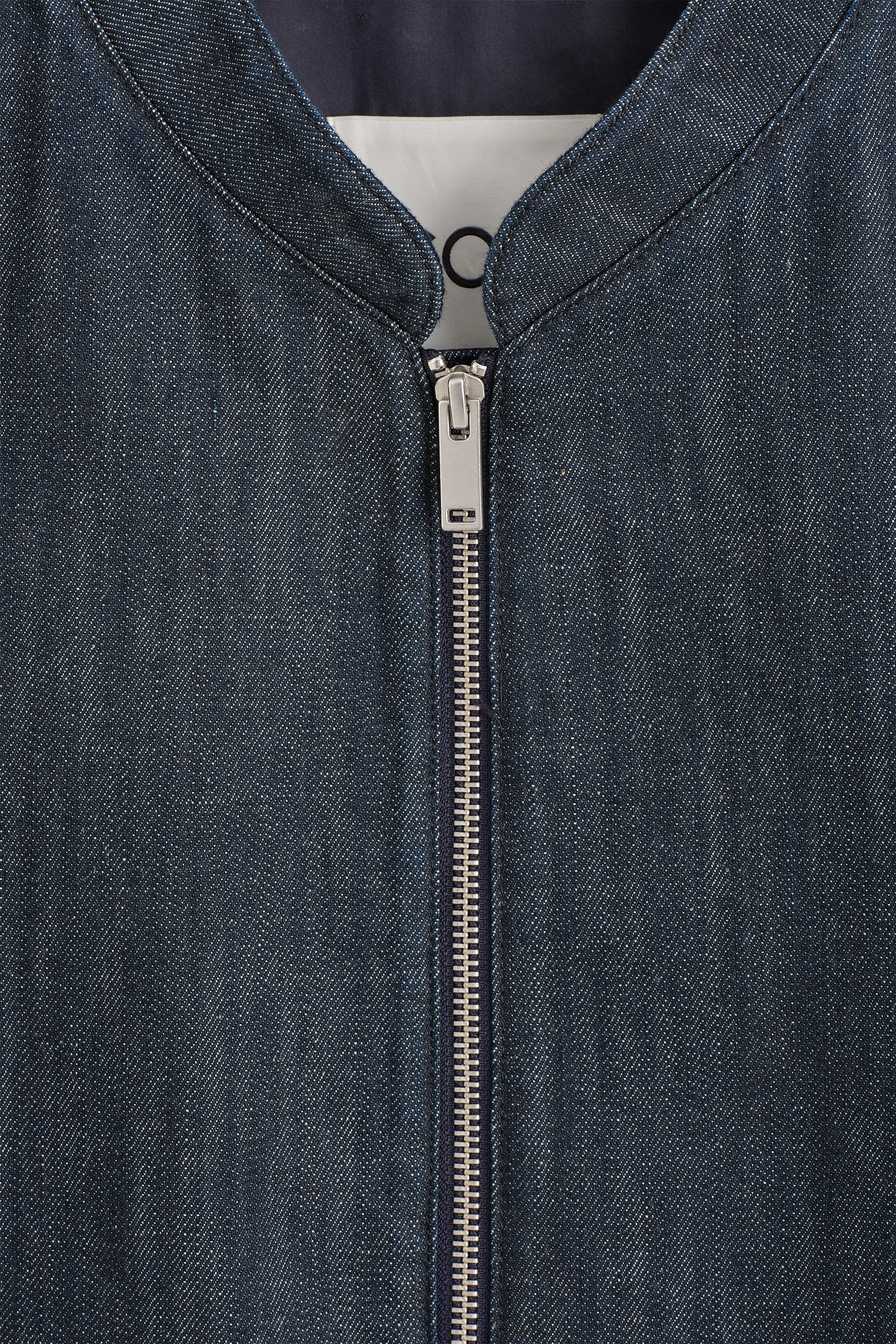 BLOUSON EN DENIM - ARDOISE