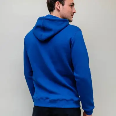 Hoodie Philippe zippé bleu europe — photo 2