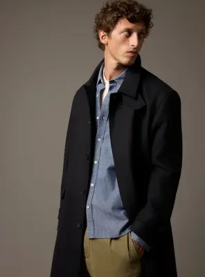 Manteau Auguste Navy — photo 2
