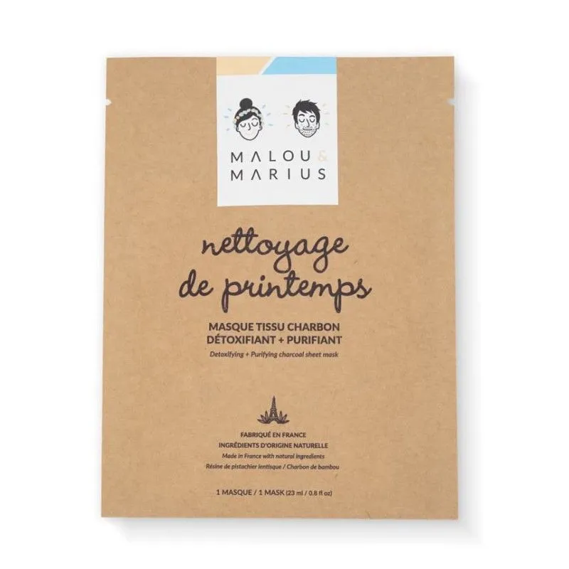 Masque détoxiquant & purifiant – Malou & Marius