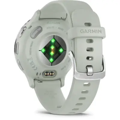 Garmin Venu 3S Silver avec bracelet vert sauge 010-02785-01 — photo 5